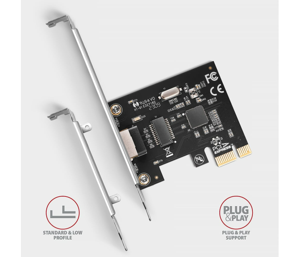 Axagon Karta sieciowa Gigabit Ethernet PCI-Express - 1211983 - zdjęcie 3